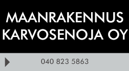 Maanrakennus Karvosenoja Oy logo